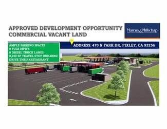 Plus de détails pour 470 Park Dr, Pixley, CA - Terrain à vendre