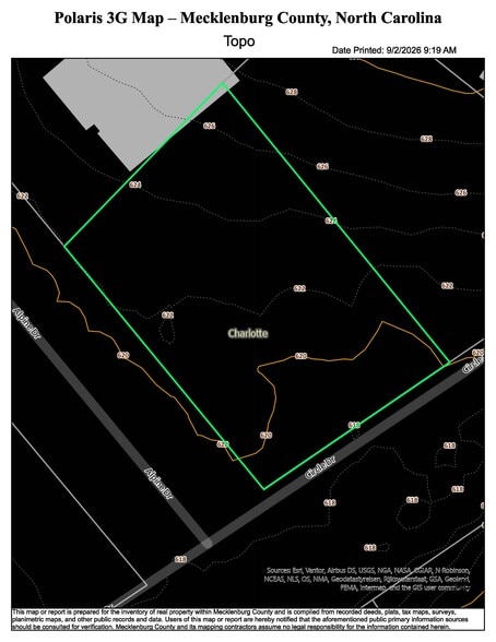 13422 Circle Dr, Charlotte, NC à vendre - Plan cadastral – Image 1 sur 2