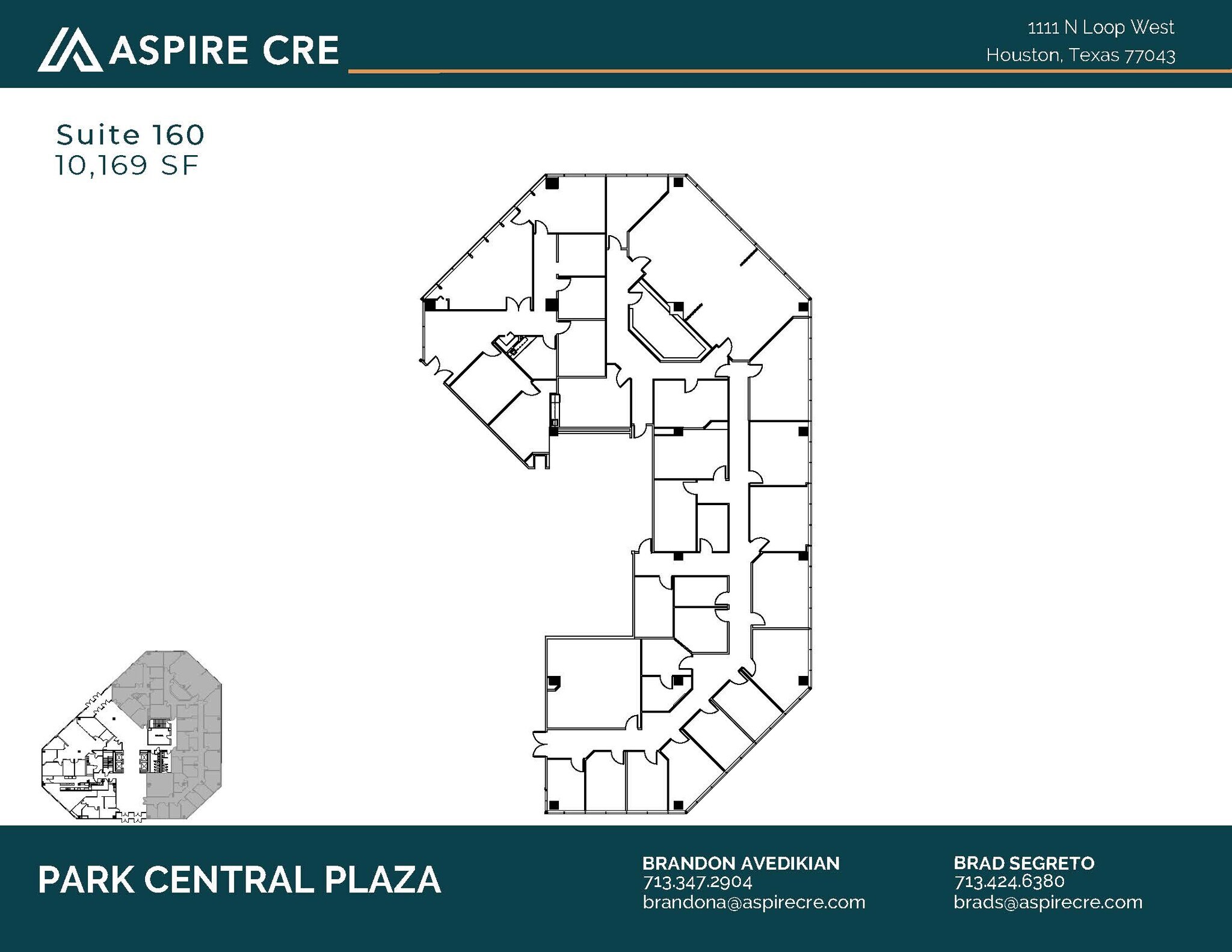 1111 N Loop W, Houston, TX à louer Plan d’étage– Image 1 sur 1