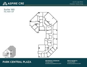 1111 N Loop W, Houston, TX à louer Plan d’étage– Image 1 sur 1