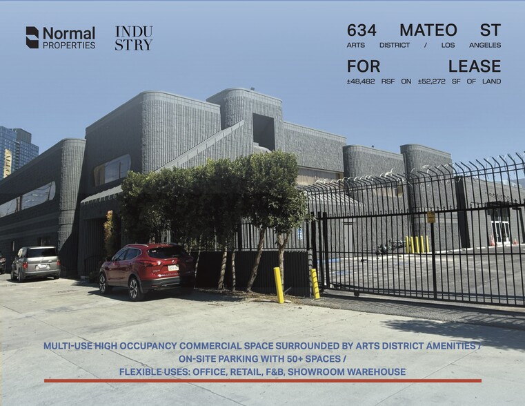 634 S Mateo St, Los Angeles, CA à louer - Photo de l’immeuble – Image 1 sur 13