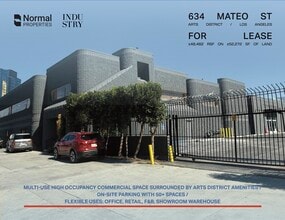 634 S Mateo St, Los Angeles, CA à louer Photo de l’immeuble– Image 1 sur 9