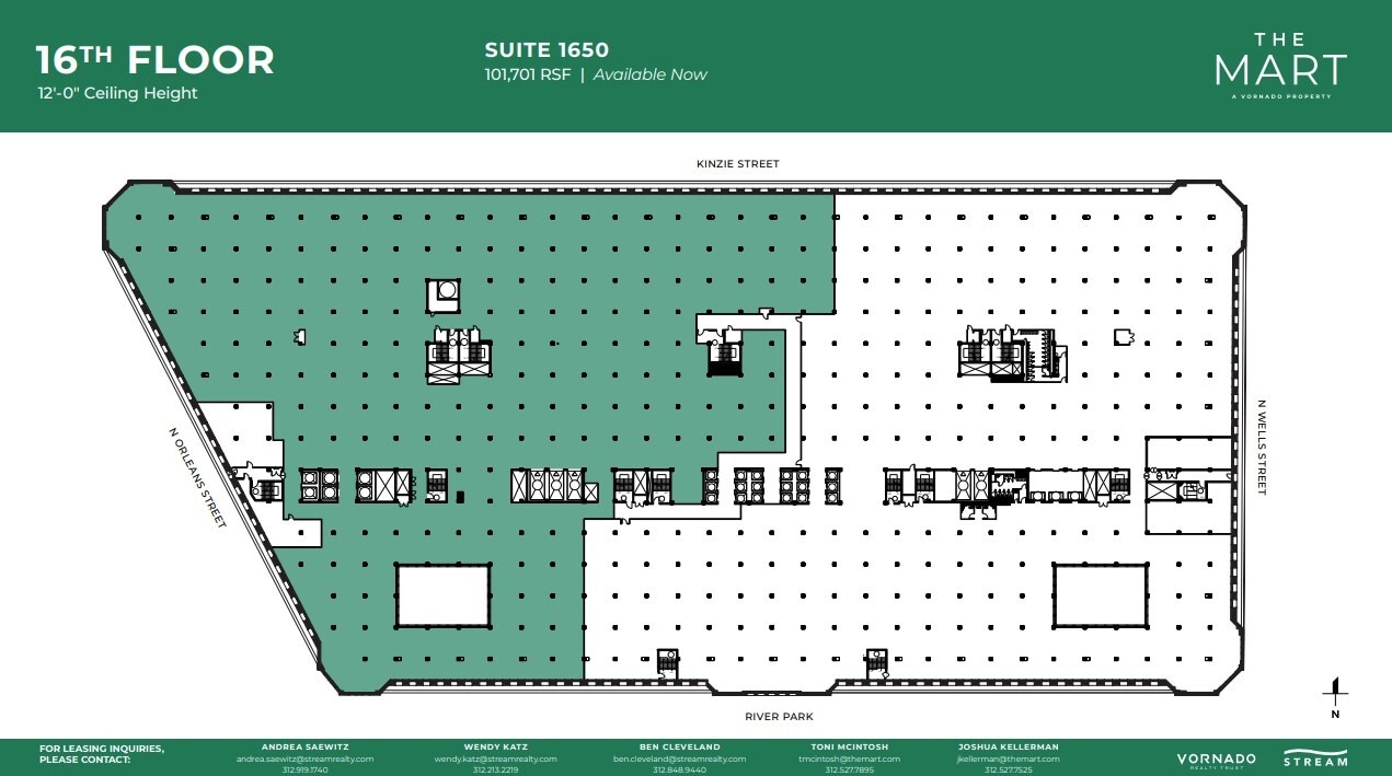 222 Merchandise Mart Plz, Chicago, IL à louer Plan d’étage– Image 1 sur 1