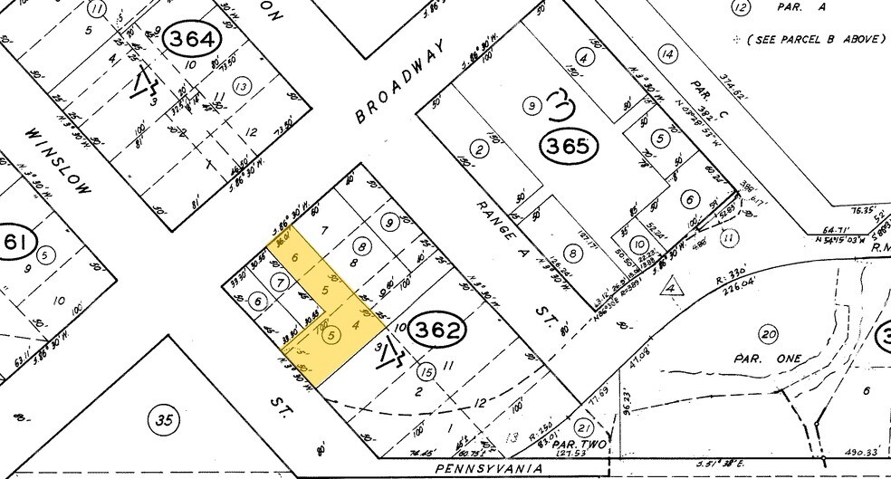 2323 Broadway St, Redwood City, CA à louer - Plan cadastral – Image 3 sur 6