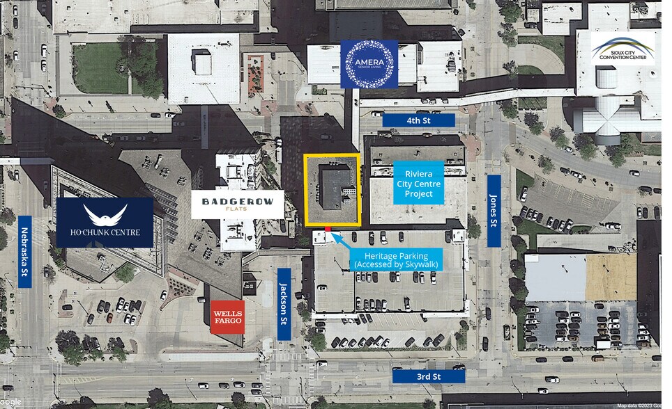 700 4th St, Sioux City, IA à louer - Aérien – Image 2 sur 2