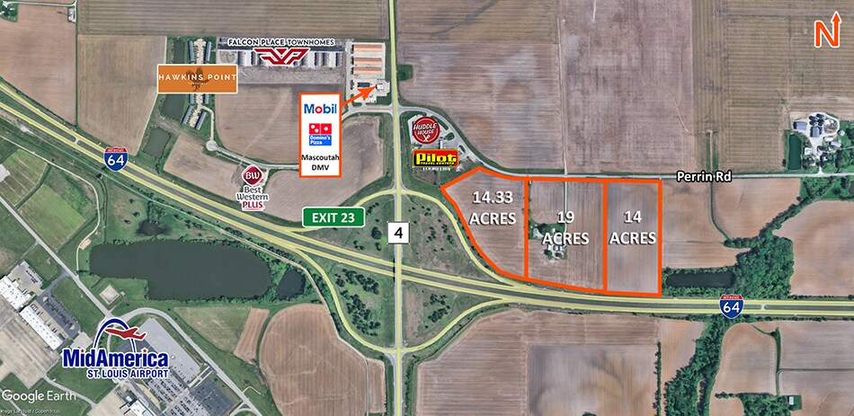 9920 Perrin Rd, Mascoutah, IL à vendre - Photo de l’immeuble – Image 2 sur 5