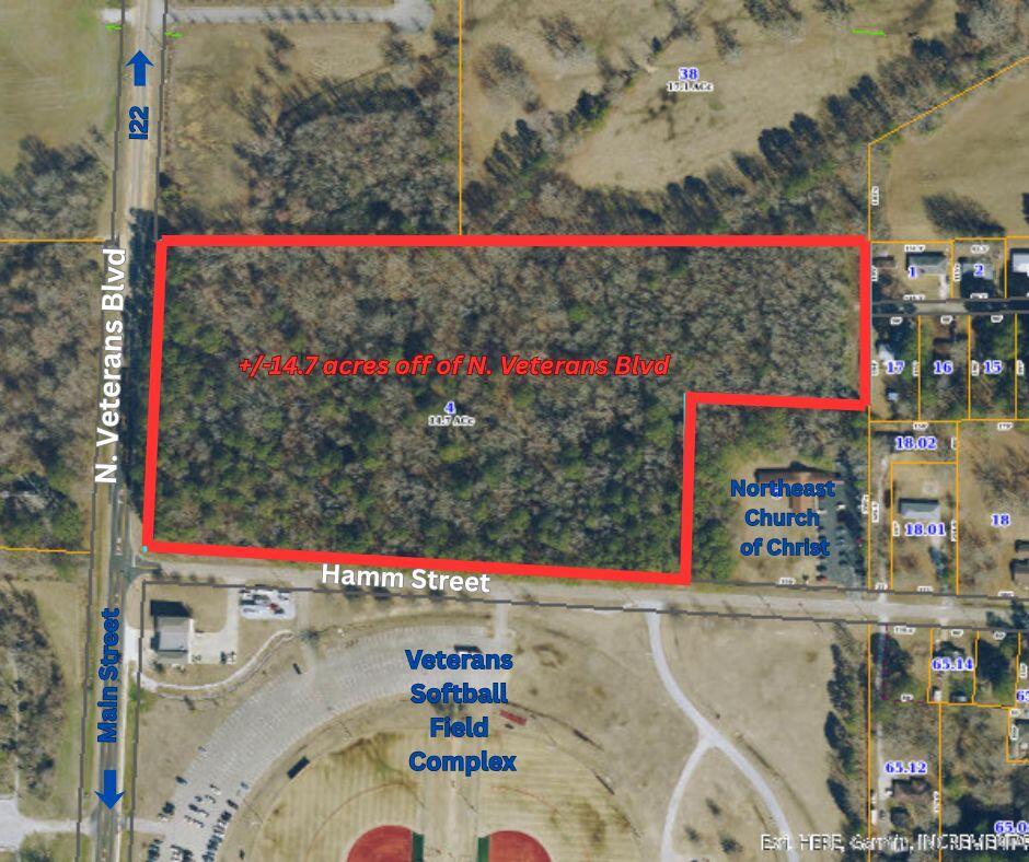 TBD North Veterans Memorial Boulevard +/-14.7 acre Blvd, Tupelo, MS à vendre Photo principale– Image 1 sur 11