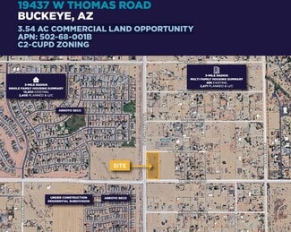Plus de détails pour 19437 Thomas Rd, Buckeye, AZ - Terrain à vendre