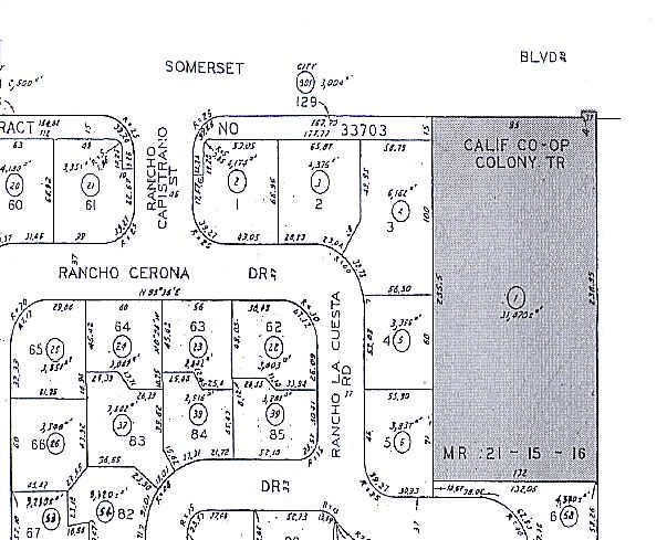 8650 Somerset Blvd, Paramount, CA à louer - Plan cadastral – Image 2 sur 4