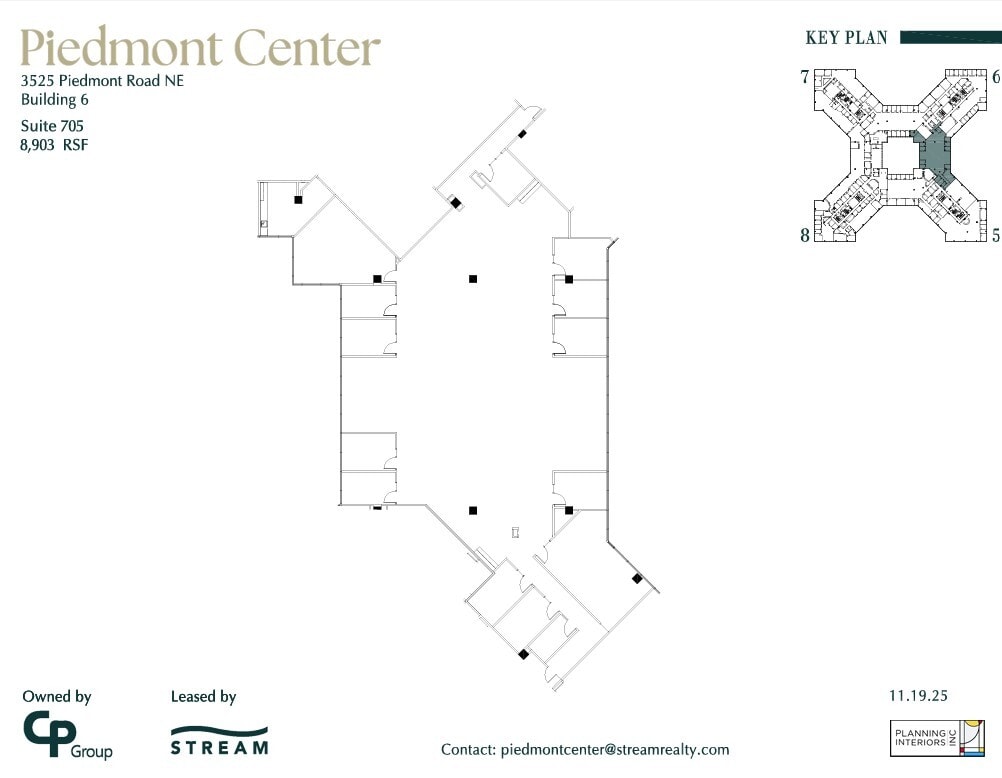 3495 Piedmont Rd NE, Atlanta, GA à louer Plan d’étage– Image 1 sur 1