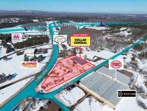 8336 Mill St, Vanderbilt, MI - Vue aérienne  vue de carte - Image1