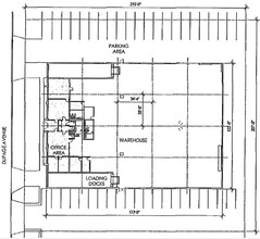 961 N Du Page Ave, Lombard, IL à louer Plan d’étage– Image 1 sur 1
