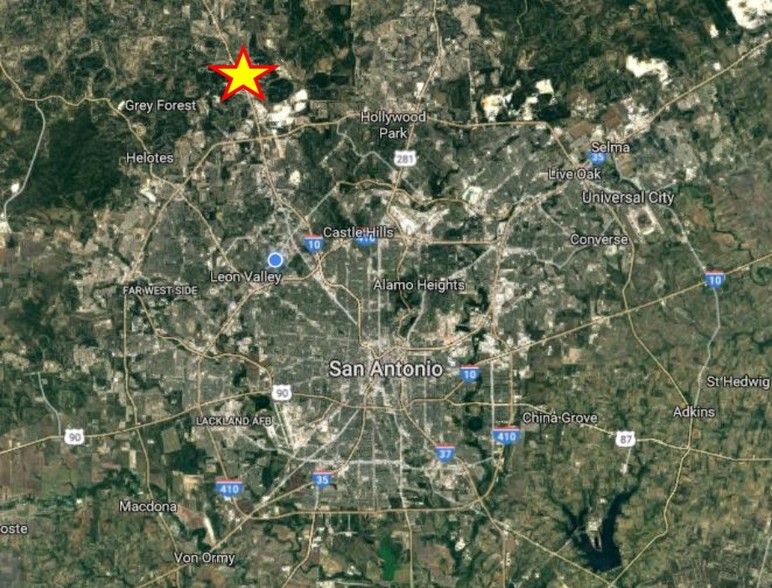 10 Dominion Dr, San Antonio, TX à louer - Aérien – Image 3 sur 9