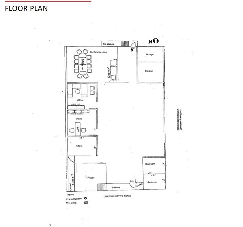 9900 Harrison, Romulus, MI à louer Plan d’étage– Image 1 sur 8