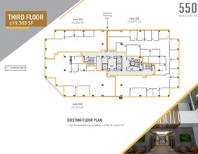 550 S Winchester Blvd, San Jose, CA à louer Plan d’étage– Image 2 sur 2