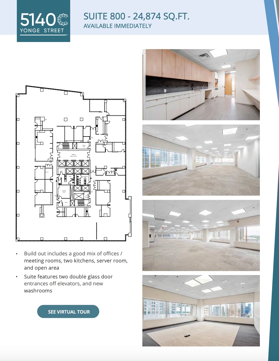 5140-5160 Yonge St, Toronto, ON à louer Plan d’étage– Image 1 sur 1