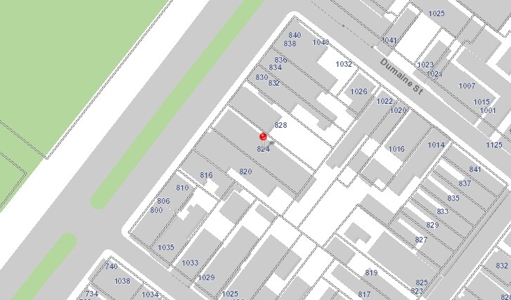 822 N Rampart St, New Orleans, LA à louer - Plan cadastral – Image 1 sur 6