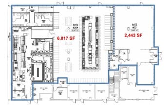 100 Campus Town Cir, Ewing, NJ à louer Plan d’étage– Image 1 sur 1
