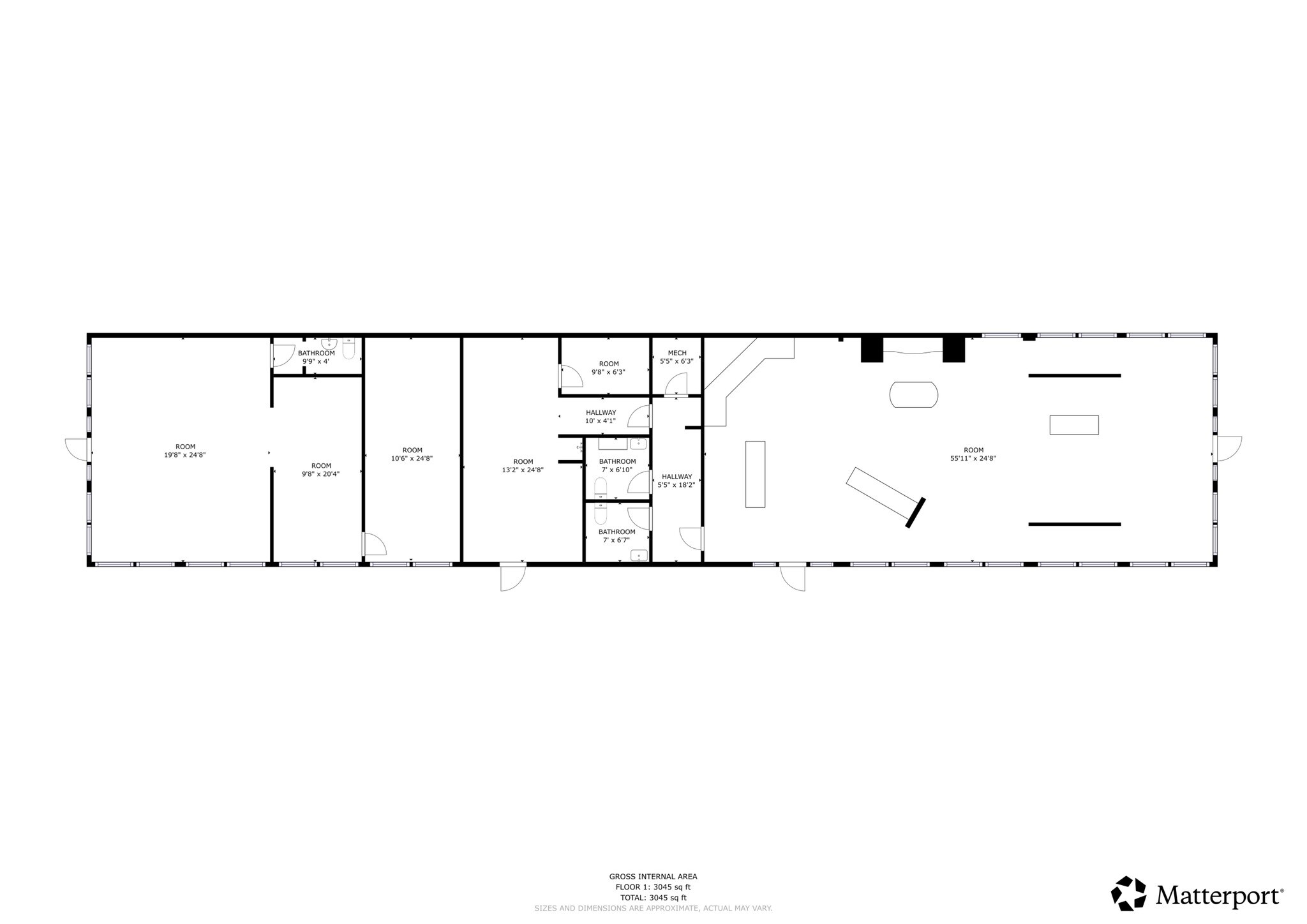 3107 E 1st St, Vidalia, GA à louer Plan de site– Image 1 sur 1