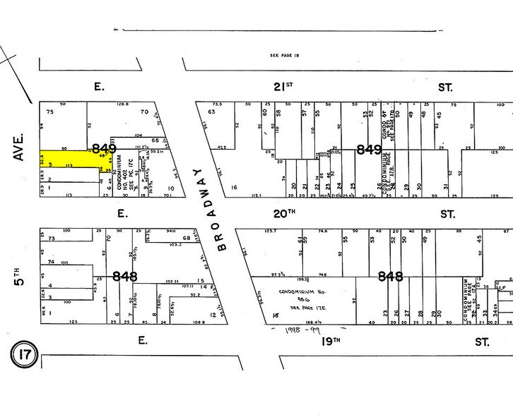 139 Fifth Ave, New York, NY à louer - Plan cadastral – Image 2 sur 9