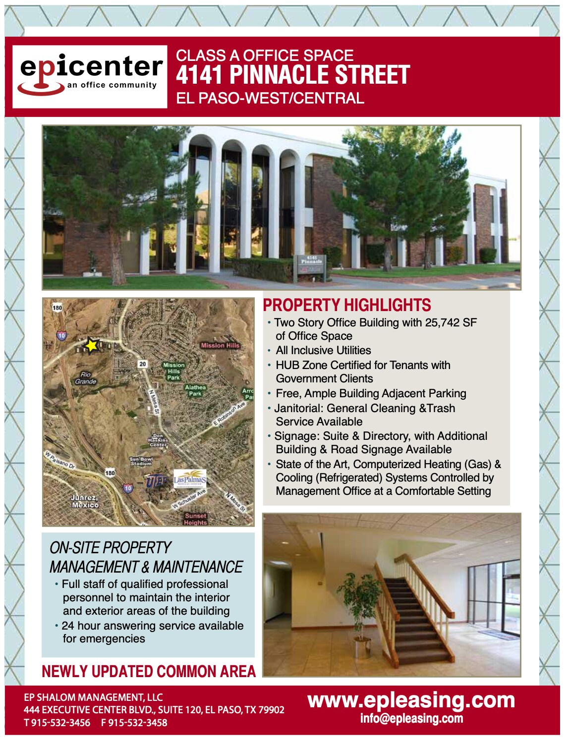 4141 Pinnacle St, El Paso, TX à louer Aérien– Image 1 sur 13