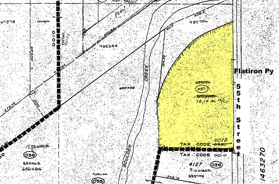 2425-2555 55th St, Boulder, CO à louer - Plan cadastral – Image 2 sur 12