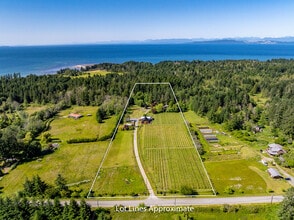 1885 Central Rd, Hornby Island, BC - VUE AÉRIENNE  vue de carte