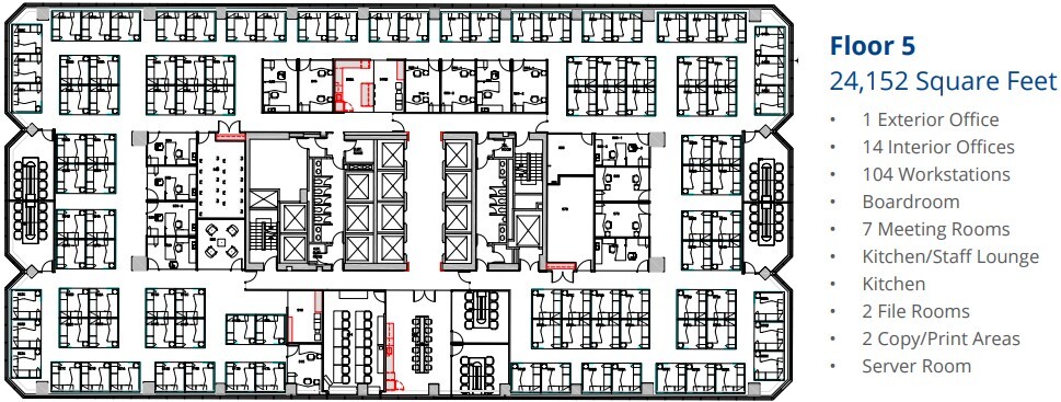237 4th Ave SW, Calgary, AB à louer Plan d’étage– Image 1 sur 1