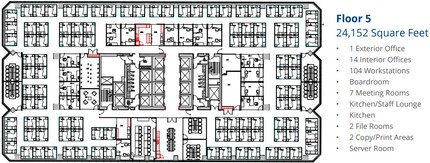 237 4th Ave SW, Calgary, AB à louer Plan d’étage– Image 1 sur 1