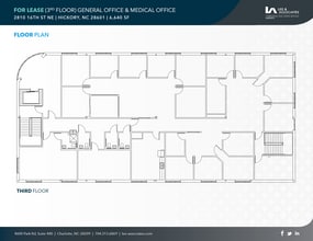 2810 16th St, Hickory, NC à louer Plan d’étage– Image 2 sur 2