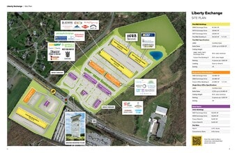 5957 Exchange Dr, Eldersburg, MD à louer Plan de site– Image 2 sur 2