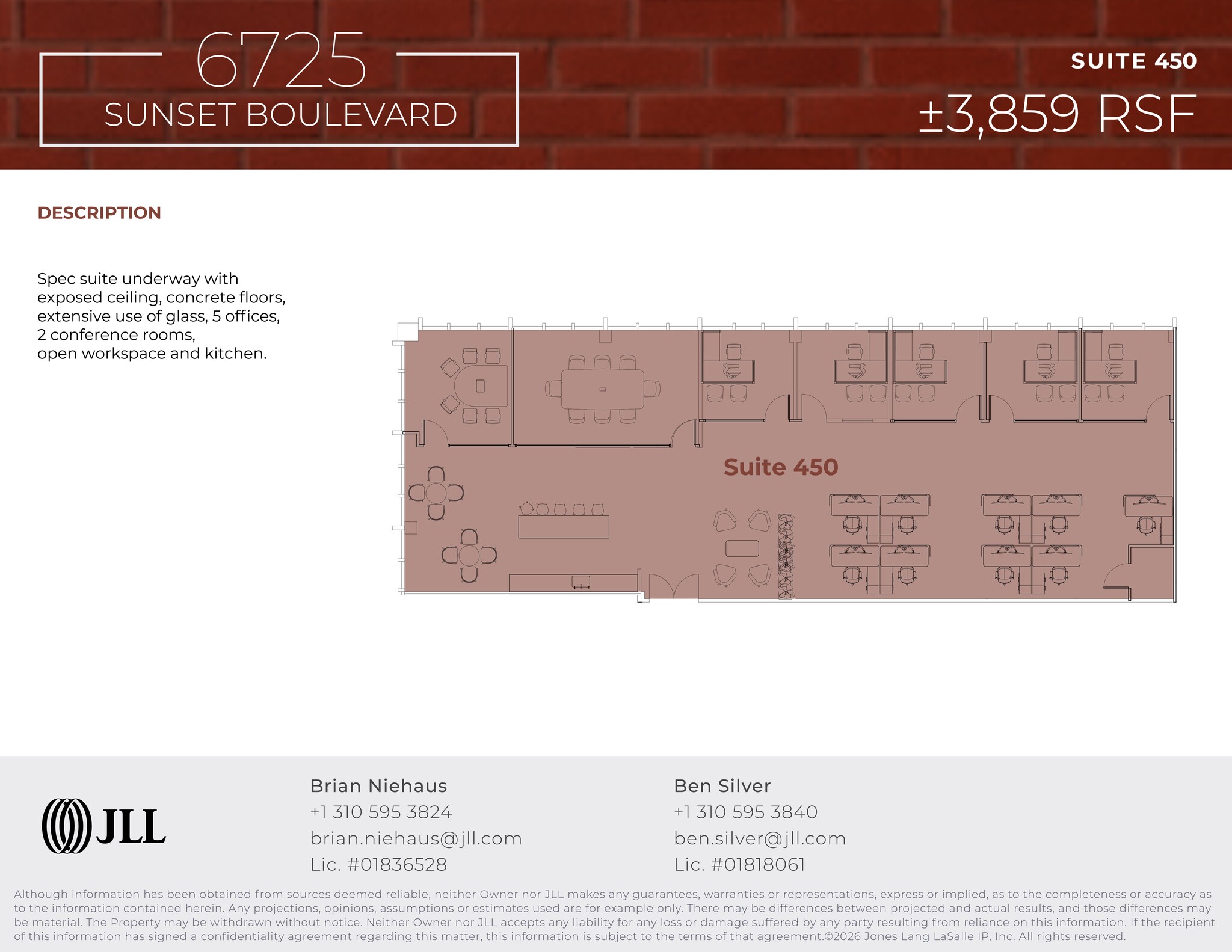 6725 W Sunset Blvd, Los Angeles, CA à louer Plan de site– Image 1 sur 1