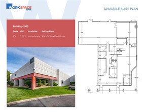 1575 W University Dr, Tempe, AZ à louer Plan d’étage– Image 1 sur 1