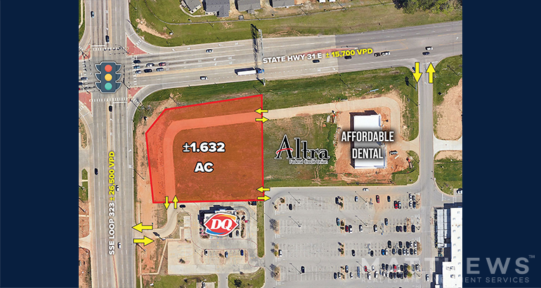 SEC SE 323 & TX-31 loop, Tyler, TX à vendre - Photo de l’immeuble – Image 2 sur 2