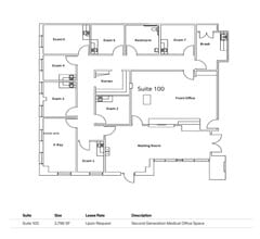 7150 N President George Bush Tpke, Garland, TX à louer Plan d’étage– Image 1 sur 1