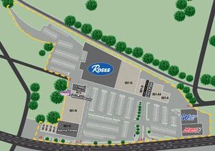 801-901 W Broad St, Waynesboro, VA à louer Photo intérieure– Image 1 sur 1