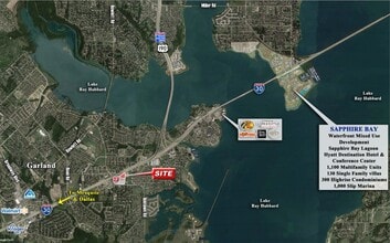 500 E IH 30 Hwy, Garland, TX - VUE AÉRIENNE  vue de carte