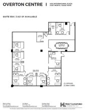 4150 International Plz, Fort Worth, TX à louer Plan d’étage– Image 1 sur 1