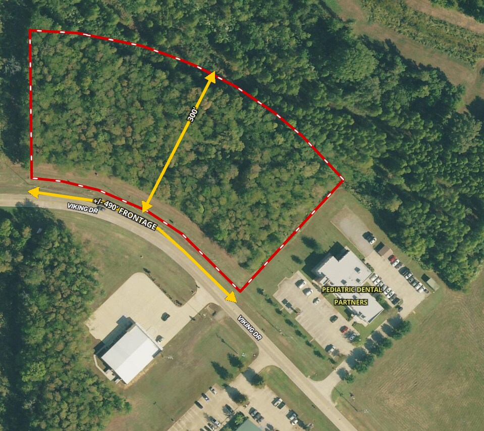 Viking Drive - 4.037+/- Acres, Bossier City, LA à vendre Photo de l’immeuble– Image 1 sur 2
