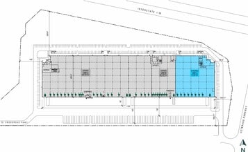 969 Veterans Pky, Bolingbrook, IL à louer Plan de site– Image 1 sur 1