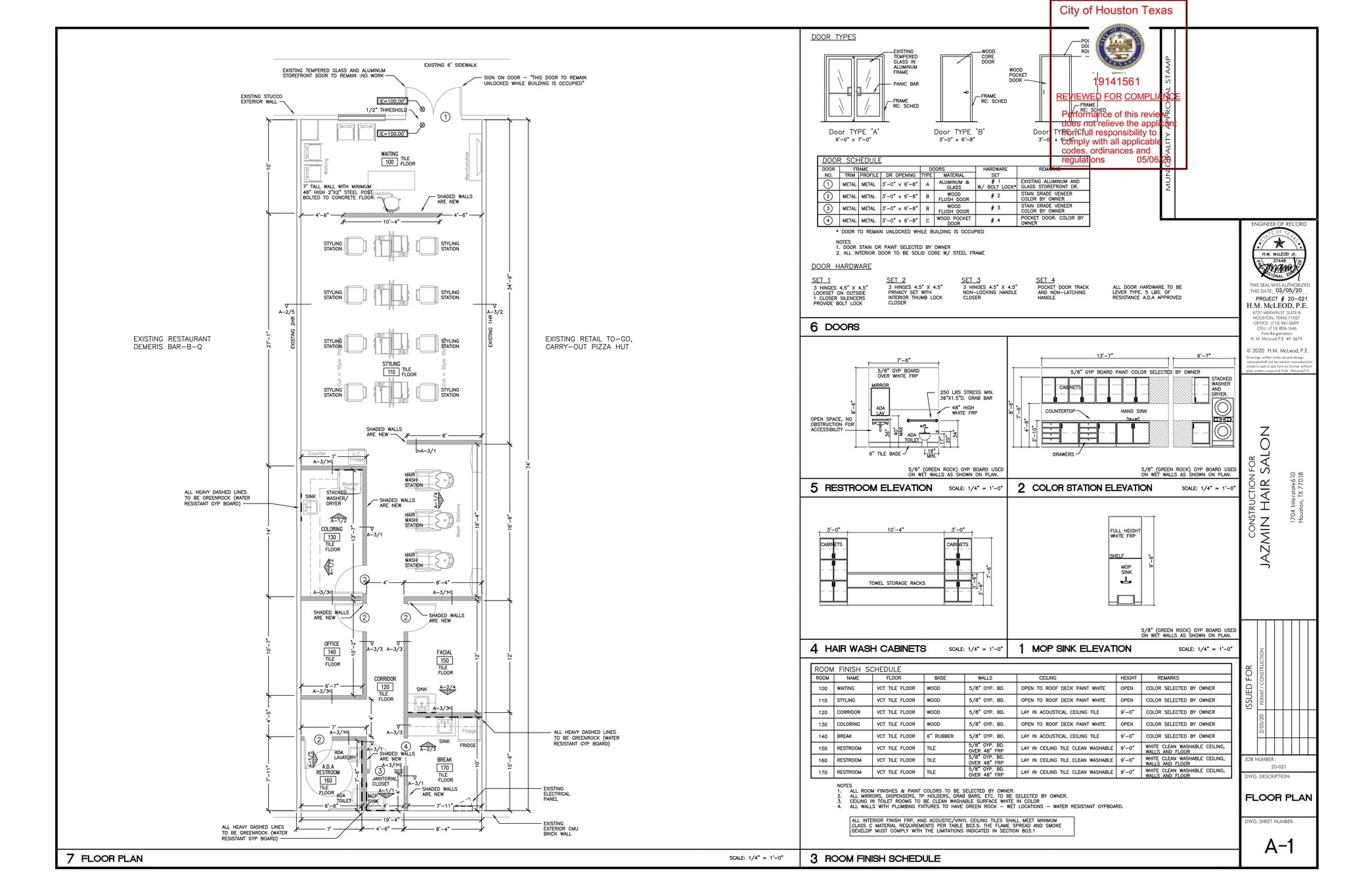 1704 W Loop Fwy N, Houston, TX à louer Plan de site– Image 1 sur 1