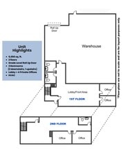 2355 Paragon Dr, San Jose, CA à louer Plan d’étage– Image 2 sur 2
