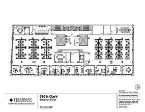 350 N Clark St, Chicago, IL à louer Plan d’étage– Image 1 sur 11