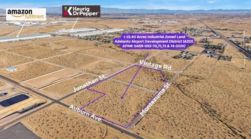 0 Jonathan St, Adelanto, CA à vendre - Photo de l’immeuble – Image 3 sur 4