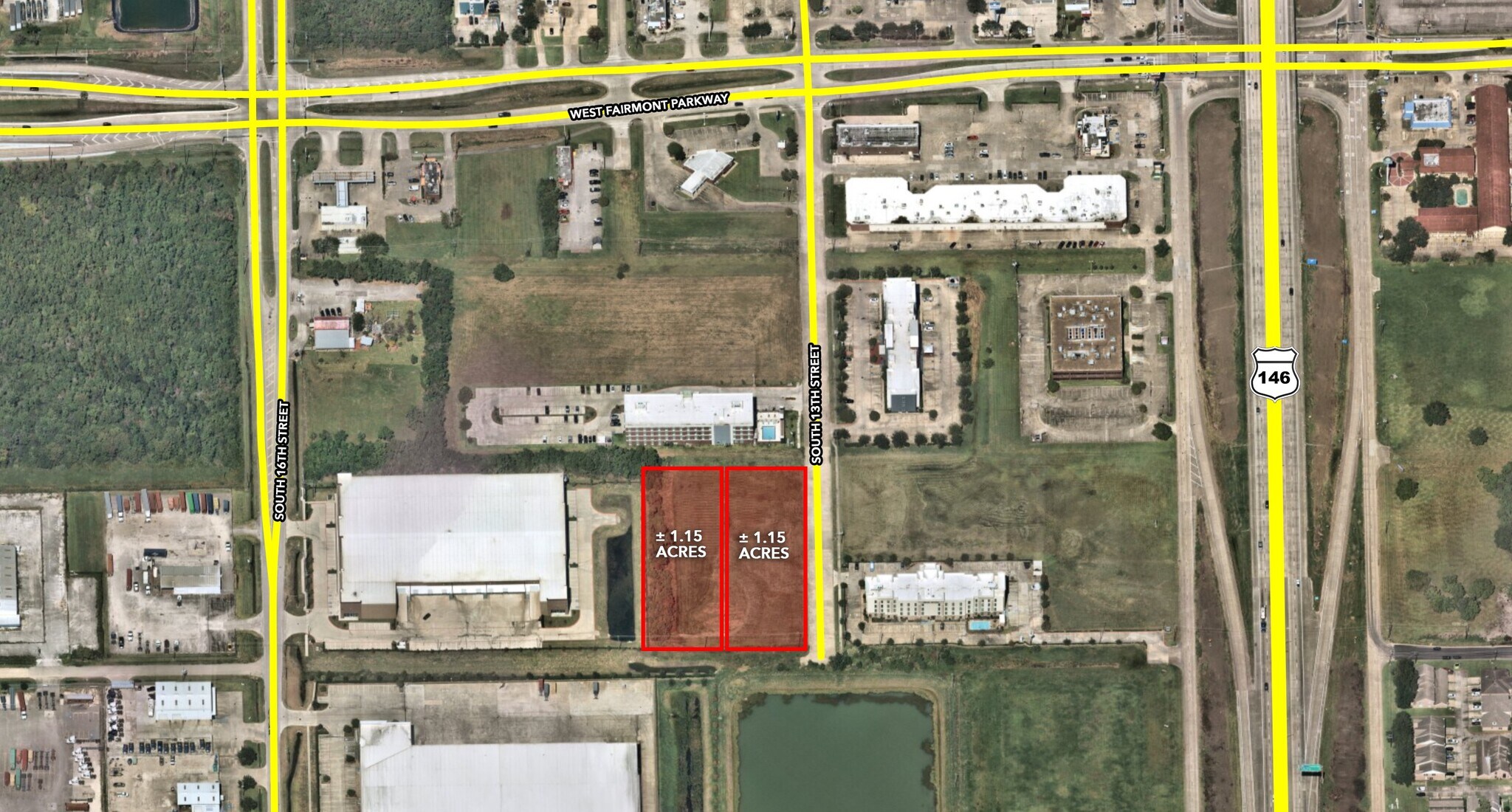 0 State Highway 146/ South 13th, La Porte, TX à vendre Photo de l’immeuble– Image 1 sur 4