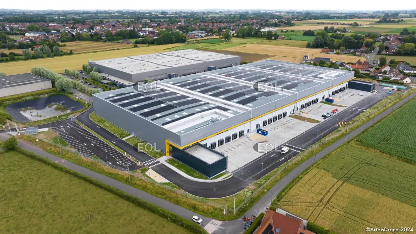 Industriel/Logistique dans Leers à louer Aérien– Image 1 sur 6