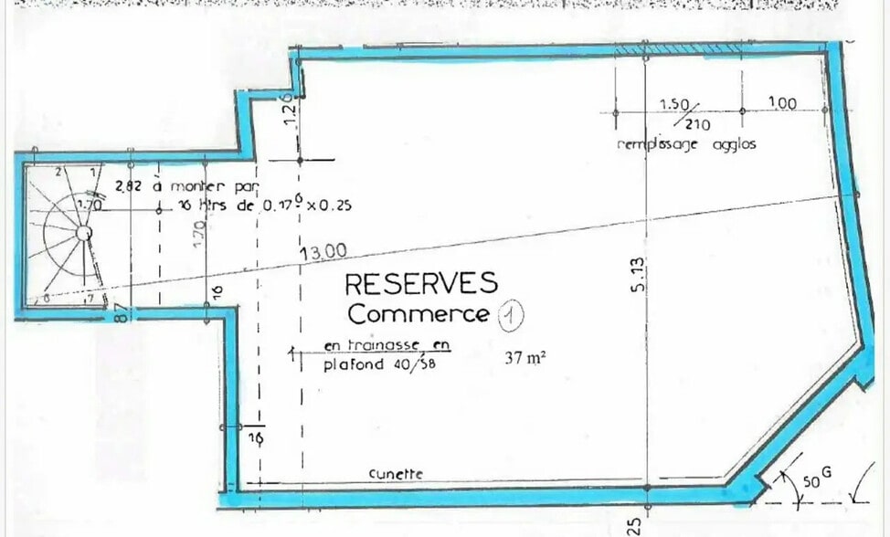 Local commercial dans Lyon à louer - Plan d’étage – Image 3 sur 8
