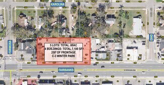 Plus de détails pour WP Fairbanks: 4 Bldgs on 5 Parcels – à vendre, Winter Park, FL