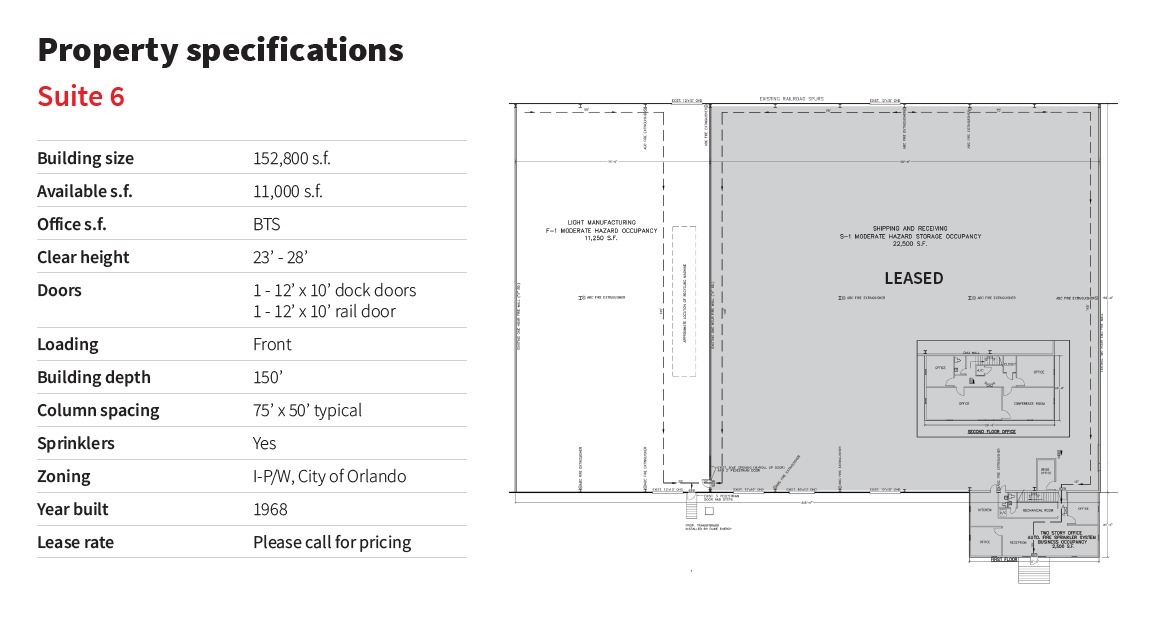 2515 Shader Rd, Orlando, FL à louer Plan d’étage– Image 1 sur 1