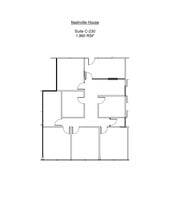 1 Vantage Way, Nashville, TN à louer Plan de site– Image 1 sur 1